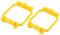 sourcing map Support Ventilateur CPU ADM Jaune 2pcs pour AM2 AM3 FM1 FM2 FM2 +