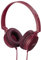 Hama HED2207RD Rojo Supraaural Diadema Auricular - Auriculares (Supraaural, Diadema, Alámbrico, 20-20000 Hz, 1,2 m, Rojo)