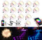 20er WIFI RGBWW LED Bodeneinbauleuchten Terrassen Bodenstrahler Terrassenbeleuchtung Arbeitet mit Alexa, Google Home,RGBWW (4 in 1) Ø45mm IP67 Wasserdicht 1.2W LED Einbaustrahler rgb Full Kit