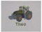 pinkeSterne ☆ Besticktes Handtuch Duschtuch Motiv Name Trecker Traktor