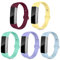 NAHAI Armbänder kompatibel mit Fitbit Alta HR/Fitbit Alta für Damen und Herren, 5 Packungen, weiches Silikon, Ersatz-Sportarmband, Zubehör für Fitbit Alta