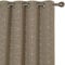 Deconovo Abdunkelnd Gardinen, Sichtschutz Gardinen mit Ösen, Thermogardinen für Wohnzimmer, 183x132 cm(HöhexBreite), Taupe, 2er Set