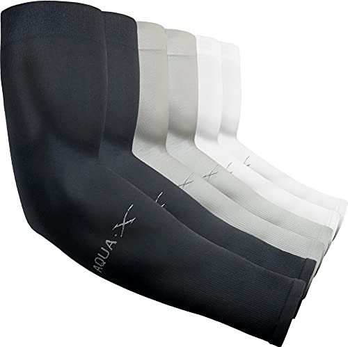 beister Manchon Bras Homme & Femme (3/6),Anti UV Protection UPF 50+ Manche de Bras Avant,Refroidissement Antidérapant Manchette Gaming,Cooling Sport Compression Arm Sleeves pour Cyclisme,Running