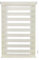 Blindecor Indus Sensa attrezzi | Tenda a rullo a doppio strato senza perforazione | Colore Lino 45 x 220 cm (Larghezza x Altezza) | Dimensioni del tessuto 42 x 215 cm