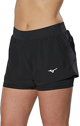 Mizuno Damen Er 2in1 Short Shorts