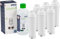 6-pack Wasserfilter ersetzt DLSC002 Filterpatrone SER3017 Filterpatronen 5513292811 kompatibel mit Magnifica Caffe Cappuccino ECAM ETAM EPAM ESAM BCO EC inkl. DeLonghi EcoDecalk 500ml