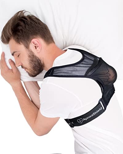 ApneaShield - Allenatore di posizione del sonno per dormire su un fianco | | Design originale a sfera per contropressione