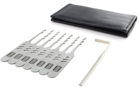 Dangerfield Nano Lock Picking Kit - Spy Kit - Specialist Raking Lock Picks - Pocket Sized - EDC for Fast Covert Raking
