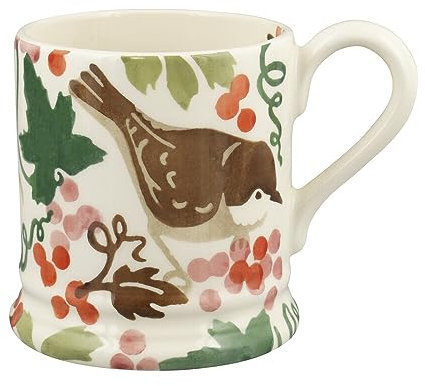 Emma Bridgewater White Bryony 1/2 Pint Mug