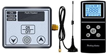 LAZIRO Chauffage de l'eau Chauffage de Parking Commutateur Automatique, télécommande adaptée à la radiateur
