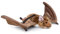 lilizzhoumax Fledermaus Vampi plüschtier 40cm/16”, simuliertes Tier Fledermaus Plüschtier, Kawaii Fledermaus Plüschtier, realistische Fledermaus Spielzeug für Wilde Tiere, Geschenk für Kinder