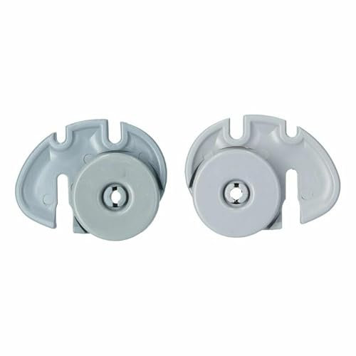 LUTH Premium Profi Parts Ruedas para cesta inferior compatible con Zanussi 5026976000/0 5026976100/8 izquierda derecha para lavavajillas