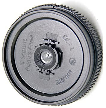 Capuchon d'objectif en résine pour appareil photo 32 mm F10 grand angle ultra fin sans mise au point pour Sony (monture E)