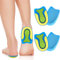 Toaren 2 Paires Talonnette Gel Silicone,Talonnette Tendon d'achille,Grandissante Orthopédique Taille L,Talonnette Epine Calcaneenne Gel Protege Talon Silicone pour Soulager les Fasciite Plantaire