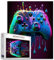 Gaming Themed Puzzles für Erwachsene 1000 Stück Videospiel Aquarell-Puzzle Kunst 27 x 20 Zoll Bunte DIY Puzzles für Home Decoration Familie Puzzle perfekt für Game Nights