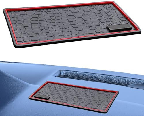 Rutschfeste Matte für das Armaturenbrett, Klebepad für das Armaturenbrett, Anti-Rutsch-Armaturenbrett-Pad, Aufbewahrungsmatte für Handys, Sonnenbrillen, Schlüssel, GPS, multifunktionales Auto-Armature