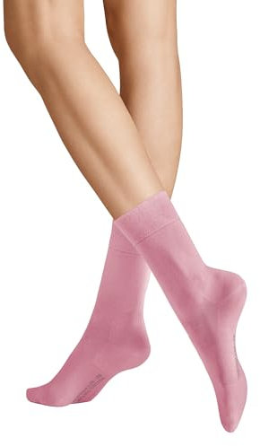 Hudson Damen Socken Relax Cotton druckfreier Bund rose pink 0542 35-38