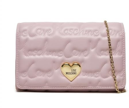 Moschino Borsa donna Love tracolla in ecopelle rosa B25MO40 JC4128PP1LLJ0600 Piccola