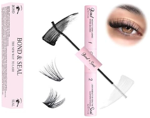 Bond and Seal Wasserfester Wimpernkleber,Falsche Wimpern kleben, schnell trocknend, schnell entfernbar, Wimpernkleber, Wimpernkleber für individuelle DIY Wimpernverlängerung