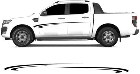 Seitenstreifen Aufkleber, für Ford Ranger Raptor Aufkleber Aufkleber Aufkleber Aufkleber 4x4 Off Road tu-88690