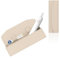 Zahnbürsten Etui für Oral B Zahnbürste Elektrische - Philips Sonicare Reiseetui, Tragbare Toothbrush Tasche, Hartschalen Schutz Cover Box, Elektrische Zahnbürste Tragetasche Reise Zubehör (Beige)