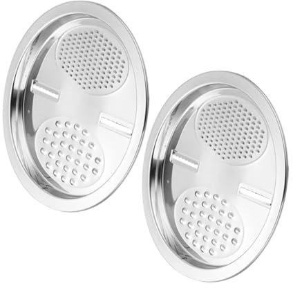 TOPPERFUN 2Piezas Rallador de Verduras Inoxidable Cortadora Multifuncional Grosor de Limpiar Triturar Patatas y Preparar Ensaladas Cocina
