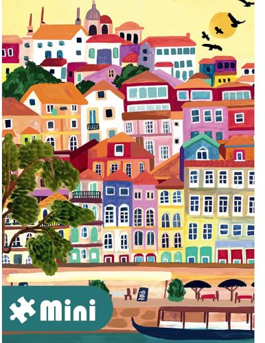 Pieces & Peace Puzzle Mini Porto Portugal 96 Teile.