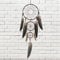 Traumfänger–Dreamcatcher Federn Dekoration Haus Wand Innen Ornament Indischen Stil Handgefertigt Hängekorb Geschenke Traumfänger klein Mädchen - Braun