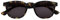 OPULIZE Bay Sonnen Leser Brille Cooler Dicker Runder Rahmen Federscharniere Kratzfeste Getönte Linse UV400-Schutz Matt Braun Schildpatt Herren Damen S97-2+1.00