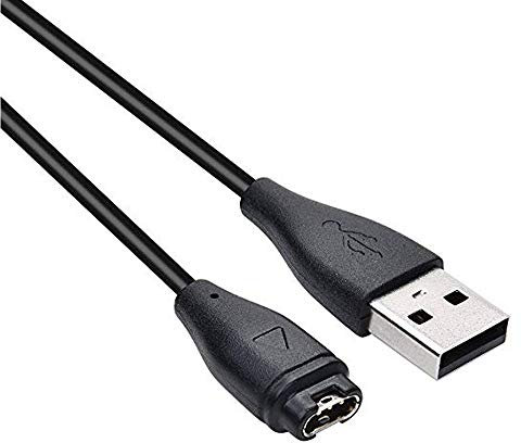 TECHGEAR Chargeur Câble compatible avec Garmin Fenix 6 6X 6S 5 5S 5X Plus, Forerunner 745 935 945, Quatix 5, VivoActive 4/3, Vivosport, Approach S60 X10 S10, D2 Charlie, Câble Chargeur USB