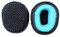 Replacement Earpads Protein Pillow Foam Cover for Skullcandy Riff Wireless Headphones (Black)