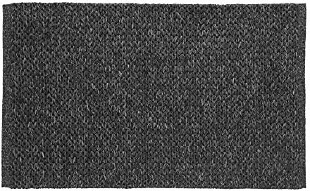 PAD - Tail - Badvorleger, Fußmatte - Outdoor Teppich - Polypropylen - In - Outoor - UV-Beständig, Formstabil und Wetterfest - Stone Grey - 60 x 90 cm