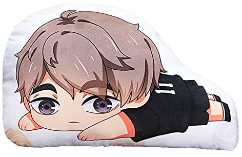 Haikyuu Pillow Hinata Shoyo Tobio Kageyama Kozume Kenma Oikawa Tooru Kei Tsukishima Yu Nishinoya Miya Atsumu Miya Osamu Anime Figur Zierkissen Dekokissen Sofa Stuhl Auto Dekorativ für Anime Fans