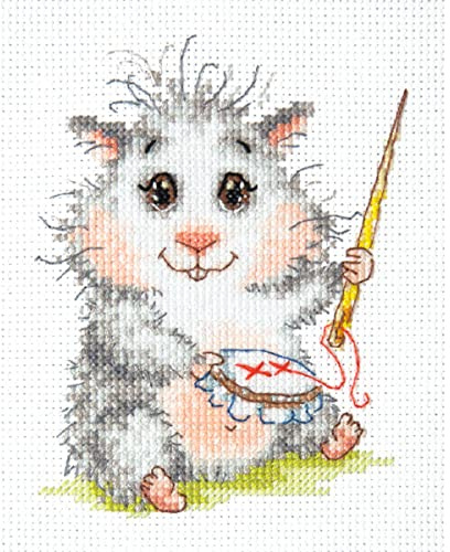 Magic Needle 19-19 ZW Wunderbare Nadel Kreuzstichset mit Zählmuster Zweigart Edition, Baumwolle, multifarbig, 10x12cm