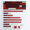mintcaps Jamon Keycaps Set 173 Keys Cherry Profile Doubleshot Custom Keyboard Red Keycaps ISO ANSI for Cherry MX 60% 65% 70% 75% 95% Mechanical Keyboards
