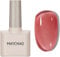 MAYCHAO Jelly Gel Nail Polish -15ML Blush Pink Jelly Gel Polish Soak Off UV LED Nude Pink Nail Polish for DIY Manicure Home Salon Nail Art