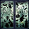 Toptime Halloween Fensteraufkleber, 102 Stück Fensterbilder mit Hexen-, Fledermaus- und Gespenstermotiven, 9 Blatt Halloween Aufkleber kleine Fenstersticker, Halloween Deko für Glas, Wand, Spiegel