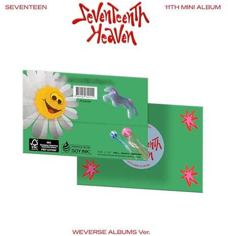 SEVENTEEN 11th Mini Album 'SEVENTEENTH HEAVEN' Weverse Albums ver.(韓国盤)