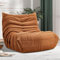 Cansunna Sitzsack, Sessel, Sofa, Sack, großer Sitzsack für Erwachsene, Kamin, Liege, Memory-Schaum-Stuhl für Zuhause, Wohnung oder Spielplatz, Braun