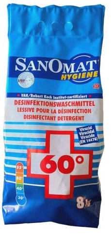 Sanomat Hygiene Desinfektionswaschmittel - 8 kg | Sack (8 kg)
