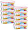 HOMESHOPA Plastic Airtight Food Storage Containers, 10 Pack 1100ml BPA Free Leakproof Stackable Reusable Lunch Boxes, Meal Prep Container for Kitchen & Pantry, Microwave Freezer Dishwasher Safe