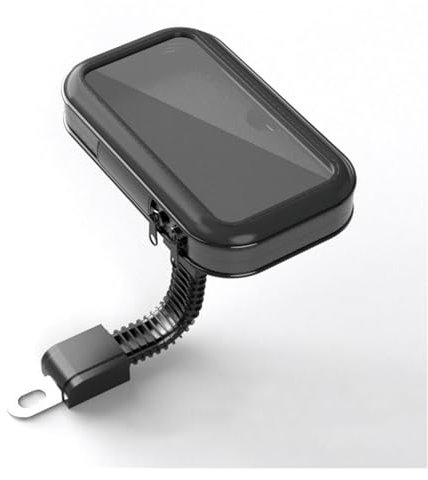 GPS-Navigationshalterung Fahrrad Motor Telefon Halter wasserdichte Handy Tasche Beutel Fällen Motorrad Fahrrad Lenker GPS Ständer Handyhalterung Motorrad (Größe : D)