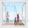 Zanzariera Finestra Porta Magnetica 85x145cm Zanzariere Scorrevoli Rete Anti Insetti Magnetica Anti Zanzare per Porte Camera da Letto Casa Bianco Rinforzata