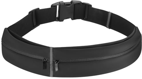Laufgürtel für Handytasche Joggen, Lauftasche Jogging, Laufgurt Joggen, Hüfttasche, Ultraleichte Sportgürtel für Damen Herren Joggen Fitness Laufen Sport Jogging Gürtel, Laufen Zubehör