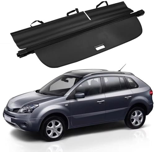 LUYYT Auto Einziehbarer Laderaumabdeckung Kofferraum Frachtabdeckungen kompatibel mit für Renault Koleos 2010-2015
