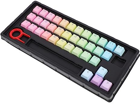 jojofuny 1satz Tasten Keycaps Für Mechanische Tastaturen Durchscheinendes Design Leicht Zu Installieren Und Kratzfest Für Gaming Und Büro