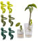 HXSYKJDM 6PCS Plant Propagation Buddy, Funny Plant Supports for Indoor Plants, Plant Cutting Holder Little Men Set, Plant Accessories Indoor