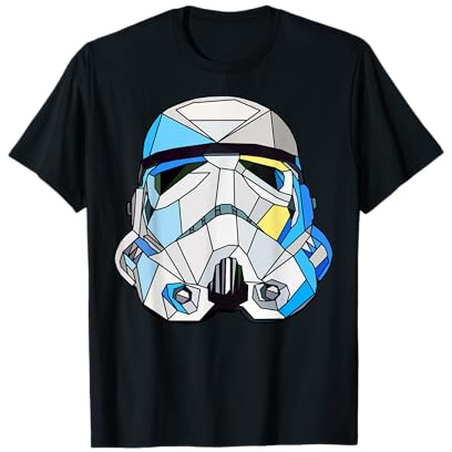 T-shirt graphique avec casque Stormtrooper en verre teinté Star Wars T-Shirt