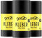 GOT2B Kleber Wax Stick (3x 50 g), Haarwax für Sleek-Looks on the go ganz ohne Crunch, Haarwachs kreiert langanhaltende, super starke Styles für bis zu 24h