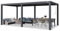 PRIMEYARD Pergola 3x6 m montanti in alluminio con tetto a doghe in alluminio gazebo da giardino antracite